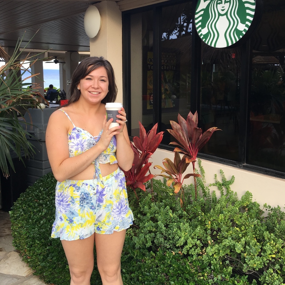 SOLD Crop top and bottoms